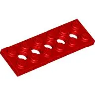 Technic Plate 2 x 6 [5 Holes]