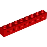 Technic Brick 1 x 8 [7 Pin Holes]