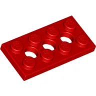 Technic Plate 2 x 4 [3 Holes]