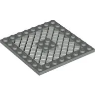 Plate Special 8 x 8 with Grille [Hole in Center]