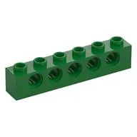 Technic Brick 1 x 6 [5 Pin Holes]