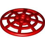 Dish 6 x 6 Inverted, Radar / Webbed [Anti-studs at 90°]