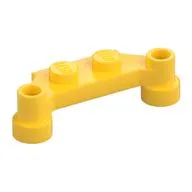Plate Special 1 x 4 Offset with Bar Holes
