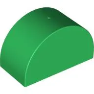 Duplo Brick 2 x 4 x 2 Curved Top