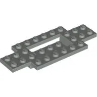 Vehicle Base 4 x 10 x 2/3 with 4 x 2 Recessed Center with Smooth Underside