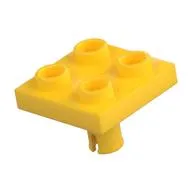 Plate Special 2 x 2 with Pin on Bottom