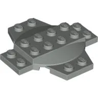 Plate Special 6 x 6 x 2/3 Cross with Dome