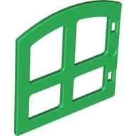 Duplo Door / Window 1 x 4 x 2 Pane with Curved Top