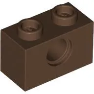 Technic Brick 1 x 2 [1 Pin Hole]