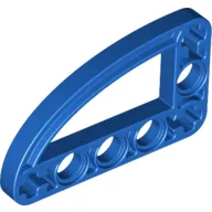 Technic Beam 3 x 5 L-Shape with Quarter Ellipse Thin
