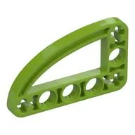 Technic Beam 3 x 5 L-Shape with Quarter Ellipse Thin