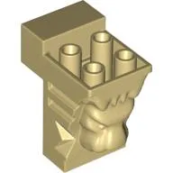 Brick Special 2 x 3 x 3 with Cutout and Lion Head [Hollow Studs]