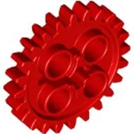 Technic Gear 24 Tooth [New Style with Single Axle Hole]