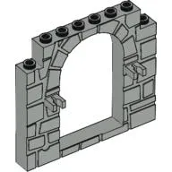 Door Frame 1 x 8 x 6 with Moulded Stone Print and Clips
