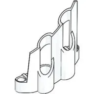 Technic Panel Fairing # 2 Large Short, Large Holes, Side B