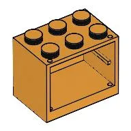 Cupboard 2 x 3 x 2 with Solid Studs