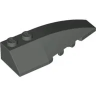 Wedge Curved 6 x 2 Right, Inner Ridges