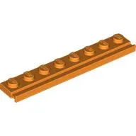 Plate Special 1 x 8 with Door Rail