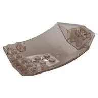 Brick Wedged, Curved Inverted 8 x 6 x 2 Cockpit