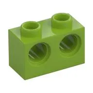 Technic Brick 1 x 2 [2 Pin Holes]