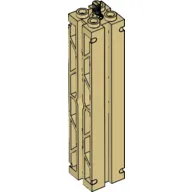 Support 2 x 2 x 8 with Grooves, Two Sided Lattice and Top Peg