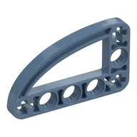 Technic Beam 3 x 5 L-Shape with Quarter Ellipse Thin