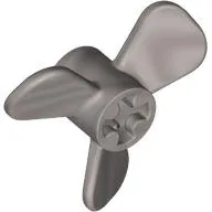 Propeller 3 Blade 3 Diameter with Axle Cross