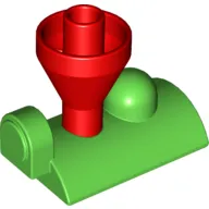 Duplo Train Steam Engine Funnel Top, Red Top