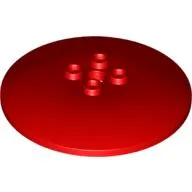 Dish 6 x 6 Inverted (Radar) with Hollow Studs