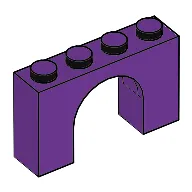Brick Arch 1 x 4 x 2