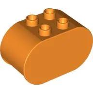 Duplo Brick 2 x 4 x 2 Rounded Ends