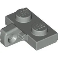 Hinge Plate 1 x 2 Locking with 1 Finger on Side, with Groove