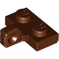 Hinge Plate 1 x 2 Locking with 1 Finger on Side, with Groove