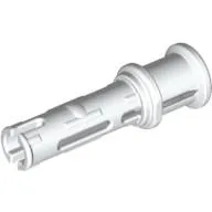 Technic Pin Long with Friction Ridges Lengthwise and Stop Bush [3 Lateral Holes, Big Pin Hole]