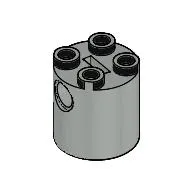 Brick Round 2 x 2 x 2 Robot Body, Axle Holder '+' Orientation