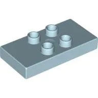Duplo Plate 2 x 4 x 1/2 with 4 Center Studs [Thick]