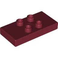 Duplo Plate 2 x 4 x 1/2 with 4 Center Studs [Thick]
