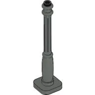Lamp Post 2 x 2 x 7 with 6 Base Flutes
