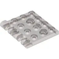 Hinge Plate 3 x 4 Locking Dual 2 Finger, 9 Teeth