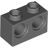 Technic Brick 1 x 2 [2 Pin Holes]