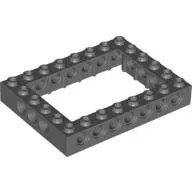 Technic Brick 6 x 8 with 4 x 6 Opening