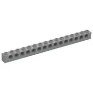 Technic Brick 1 x 16 [15 Pin Holes]