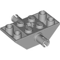 Slope Inverted 45° 4 x 2 Double with Pins and Axle Hole Type 2 [X Opening]