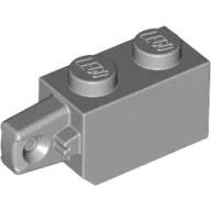 Hinge Brick 1 x 2 Locking with 1 Finger Vertical End
