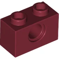 Technic Brick 1 x 2 [1 Pin Hole]