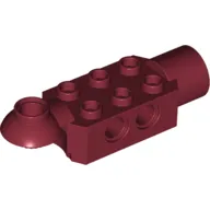 Technic Brick Special 2 x 3 with Pin Holes, Rotation Joint Ball Half [Horizontal Top], Rotation Joint Socket