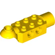 Technic Brick Special 2 x 3 with Pin Holes, Rotation Joint Ball Half [Horizontal Top], Rotation Joint Socket