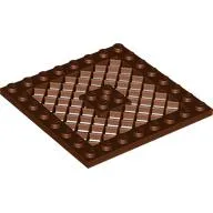 Plate Special 8 x 8 with Grille [Hole in Center]