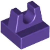 Tile Special 1 x 1 with Clip and Straight Tips