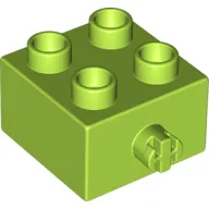 Duplo Brick 2 x 2 Pin on Side